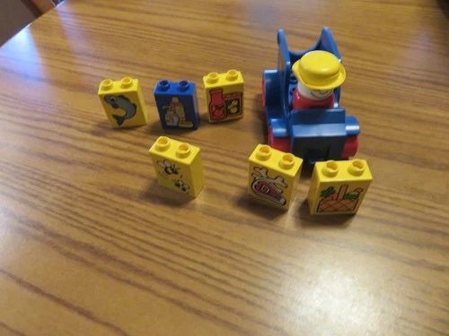 Vintage Lego Duplo 2623 Grocery Store Delivery Truck