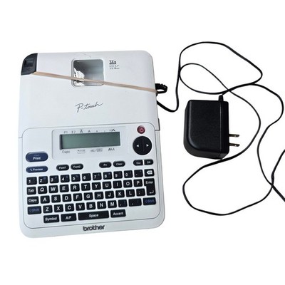 Brother P-Touch PT-2040 Label Maker Desktop Labeling System Power Adapter F2