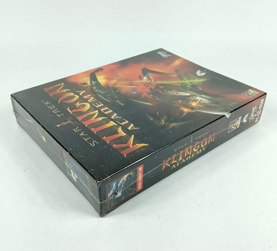 Star Trek: Klingon Academy - PC 2000 Big Clamshell Box Factory Sealed New - Image 3 of 4