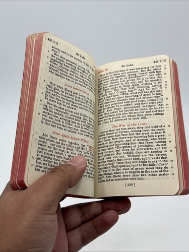 The New Testament 1948 Confraternity Precious Blood Rev Joseph B Frey Bible - Picture 5 of 6