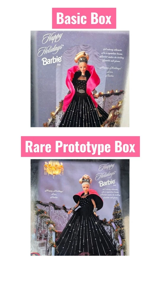 ✨1998 Happy Holiday Barbie Special Edition NEW NRFB RARE Error Misprint on Box - Image 3 of 4