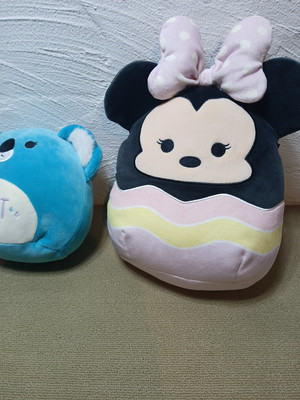 Disney Squishmallow Minnie Easter 10  Rare Limited Edition/Best Panda Mini 7''
