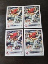 (4) 2022 Topps Series 2 - Spencer Strider #509 (RC) - Atlanta Braves Z16