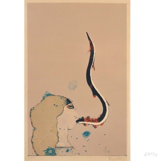 PAUL WUNDERLICH LITHOGRAPH PECHERESSE FANTASTIC REALISM 1967 VP: €1560