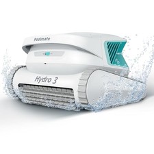 (2026 Upgrade) Hydro 3 All-in-one Pool Vacuum Robot, 200mins Runtime Cordless