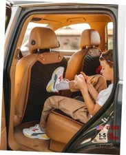 Kick Mat Back Seat Protector - Car Back Seat Cover for Kids Feet - Hexy