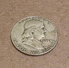 1954-D Franklin Head Half Dollar Silver Coin United States