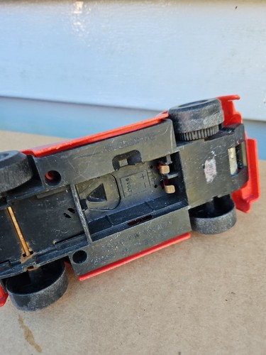 #1011 1980 Ideal Toys old Red car -Guzzlers Hotrod battery operated Trl7#52 - Picture 12 of 22