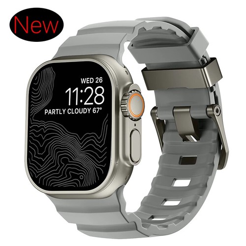 Soft Silicone Sport Band for Apple Watch - Zdjęcie 19 z 36