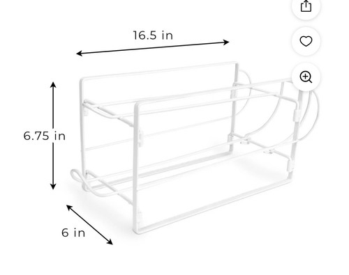 Mainstays 2-Tier Beverage Dispenser. Holds 12 Regular Size Cans. Organizes - Picture 7 of 12