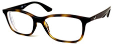 RAY-BAN RB7047 5573 Dark Brown Tortoise Matte Eyeglasses Frame 54-17-140