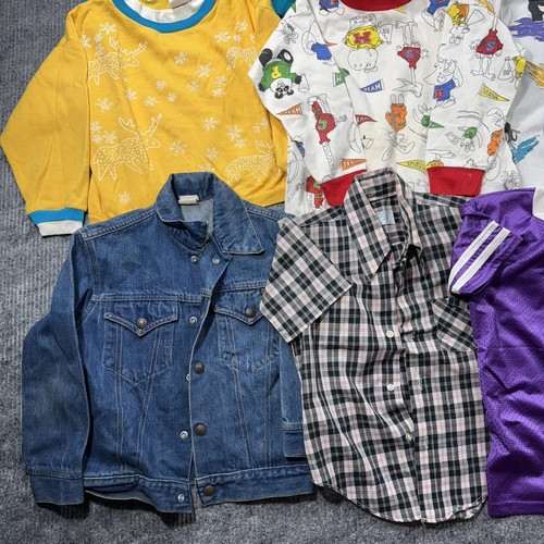 Vintage 90s Kids Youth Unisex Graphic Characters Mix Sizes Lot Bundle AS IS READ - Picture 2 of 11