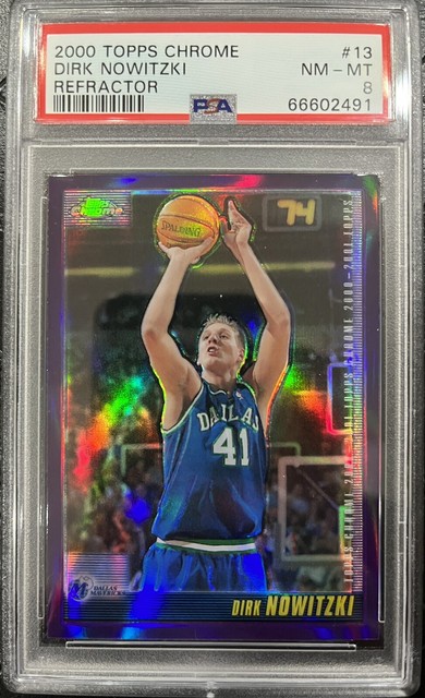 Dirk Nowitzki 1998 Topps Chrome Refractor