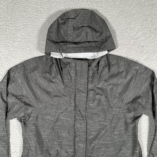 Prana Jacket Womens XS Gray Hooded Winter Maritime Casual Preppy Pockets Logo - Picture 2 of 11
