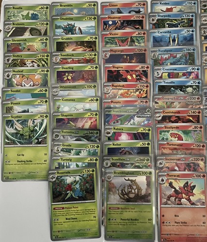 Pokemon Temporal Forces Complete Base Set 1-162 C/UC,Holo,Double Rare,ACE SPEC - Picture 2 of 9