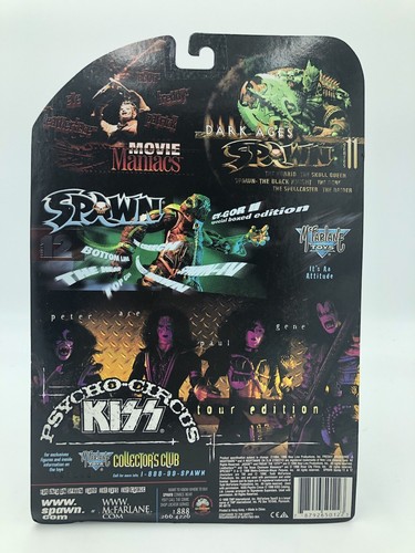 KISS Psycho Circus Action Figures - Gene, Paul, Peter, Ace - Rare Vintage 1998 - Picture 8 of 8