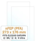 PFA(nFEP) Film for Elegoo Saturn 2/ 8K/ 3/ 4/ 4 Ultra (2 Pcs)