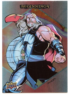 2024 UD Marvel Beginnings Vol 2 Series 2 MicroMotion Card 81 - Thor