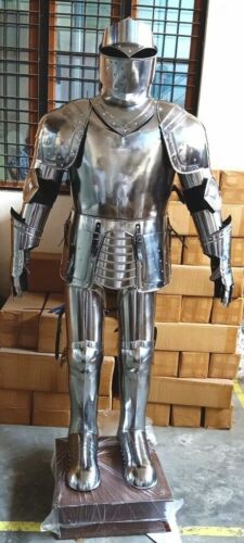 Armour Combat Medieval Suit of Armor 15th Century Full Body Armour Costume - Picture 1 of 4