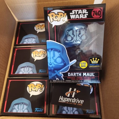 Star Wars Hologram Darth Maul Glow-in-the-Dark Funko Pop! Vinyl Figure #740