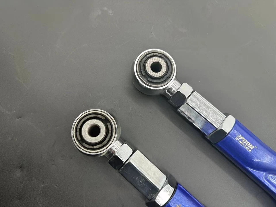 Pair of Steel Adjustable Rear Upper Camber Arms For Mercedes C E S W203 W210 W22 - Image 3 of 4