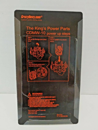 CrazyDevy CDMW-10 The King's Power Parts Custom Head - Picture 2 of 6