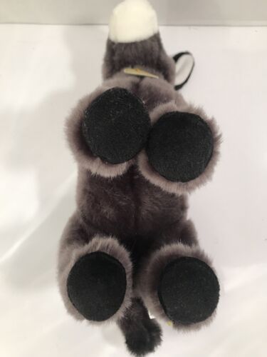 Aurora Miyoni Tots Donkey Plush Standing Foal Mule Soft 11” Collar Tag - Picture 7 of 7