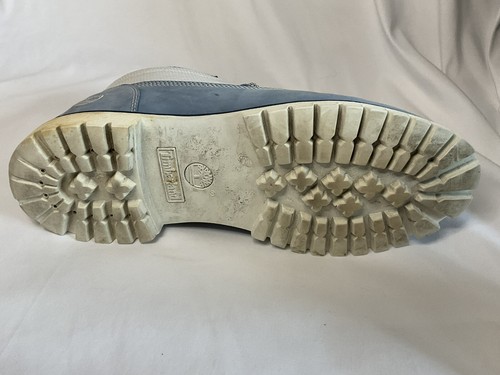 Hombres Timberland Chukka Botas Zapatos Bebé Azul Y Blanco 28072 9340 Talla 13 - Imagen 3 de 14