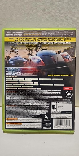 Need for Speed NFS Hot Pursuit Limited Edition Microsoft Xbox 360 Complete - Picture 2 of 3