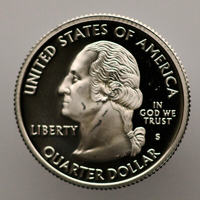 2004-S Wisconsin State Quarter Proof 90% Silver .1808 oz Cow