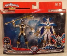 Power Rangers Prince Vekar & Silver Ranger Mega Collection Super MegaForce MISP