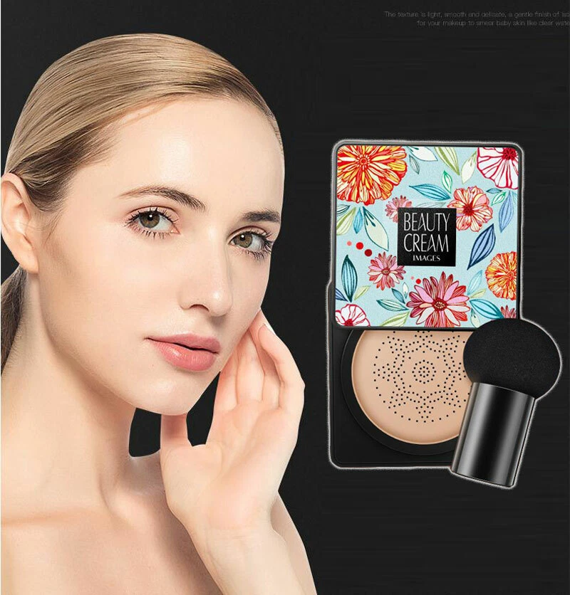 Image CC Makeup BB Cream Foundation Mushroom Air Cushion Concealer Moisturizing - Image 4 of 4