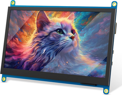 7'' Mini Monitor HDMI IPS Display 1024X600 Capacitive Screen Raspberry Non-Touch