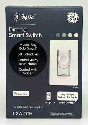 GE Smart Dimmer Lichtschalter,C Von GE,Cync ,Wi-Fi Aktiviert Zu Paar Mit Sprache