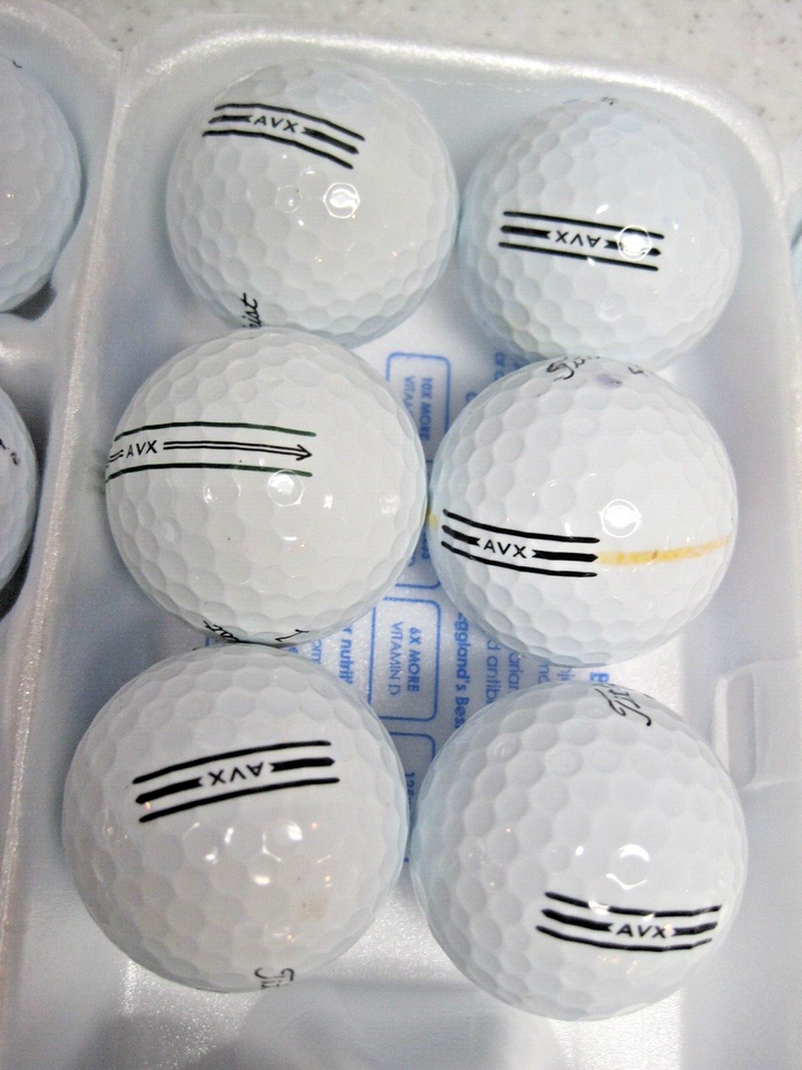 36 TITLEIST AVX (5AAAAA) MINT CONDITION RECYCLED GOLF BALLS eBay