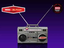 RepliTronics M90 Micro 1:6 PlayScale Boombox Bluetooth Speaker Radio Kickstarter