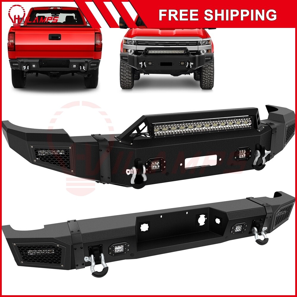 2011-2014 Chevy Silverado 2500 3500 Front & Rear LED Bumper
