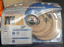 Brand New-Monster Cable All-In-One Home Theater Connection Kit W/Component Video