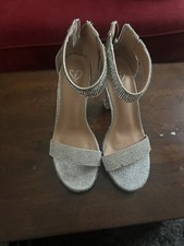 bling 1 silver Heels