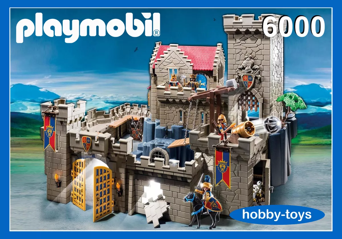 Playmobil - Château des chevaliers du Lion Impérial - 6000 - Playmobil -  Rue du Commerce