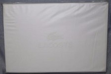 LACOSTE CROCOD'IL TWIN BEDSKIRT - WHITE - NEW