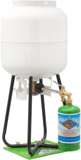 Flame King Refillable 1 LB Empty Propane Cylinder Tank ...