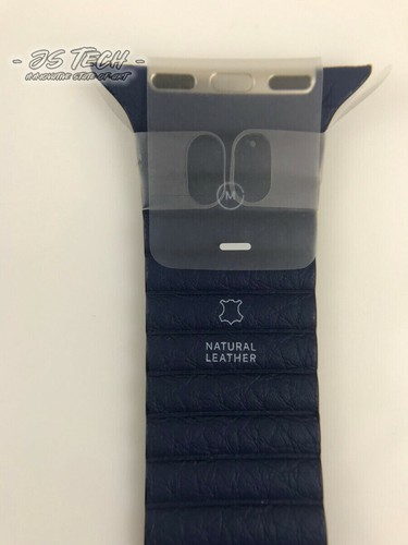 Original Apple Watch Leder Loop 44MM 45mm/46MM/49MM Band Hellblau L/M - Bild 7 von 10