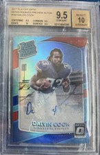 2017 Panini Playoff Dalvin Cook Optic Preview Auto RC /23 BGS 9.5! Auto 10!
