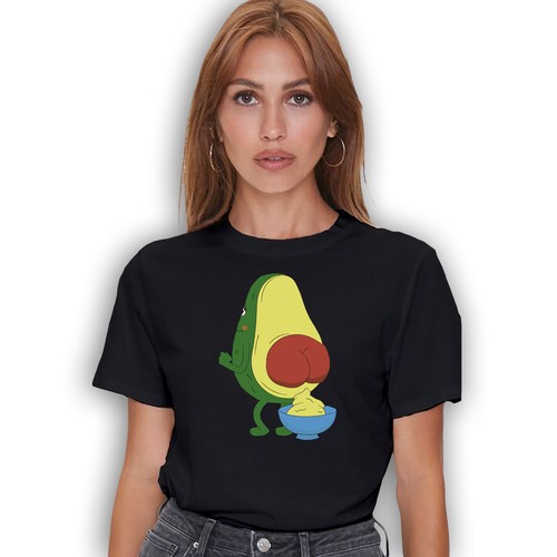 Funny Avocado T-shirt-Cute Vegan Sarcastic Novelty Tee shirt - 第 13/32 張圖片