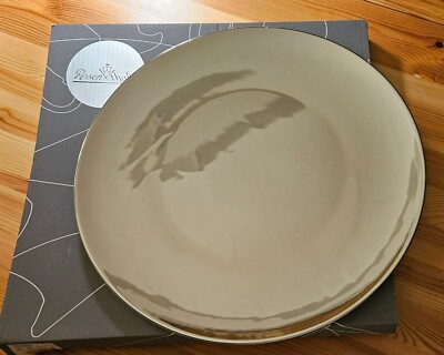 3 x Platzteller 33cm Rosenthal TAC GROPIUS platinverspiegelt NEU OVP 11280 10263