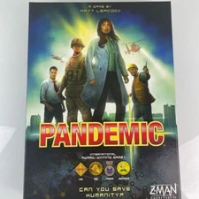Pandemic Board Game by Matt Leacock, Z-Man Games, pre-owned, Complete, Gift
