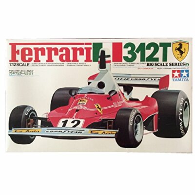 Tamiya Ferrari 312T 1/12スケール TAMIYA 1/12 FERRARI 312T F1 Racing Car Plastic Model Kit Big