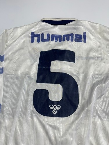 camiseta fútbol GIMNASIA Y ESGRIMA (argentina) home HUMMEL 1996 manga larga #5 - Picture 4 of 4