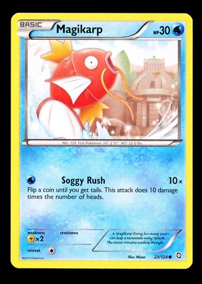 2012 Pokemon Black & White Dragons Exalted Magikarp 23/124 NM